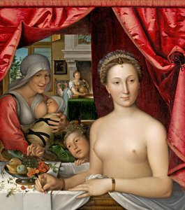 Een Dame in haar Bad, c.1571